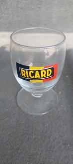 Ricard glas Belgische vlag, Verzamelen, Ophalen of Verzenden, Zo goed als nieuw