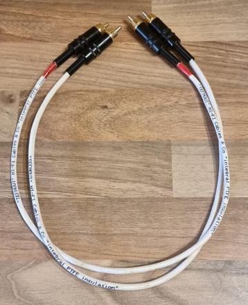 Câble de modulation audiophile 55cm Tefnout Hifi Câble beschikbaar voor biedingen