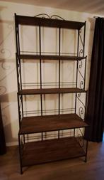 Grande étagère en fer forgé, Huis en Inrichting, Woonaccessoires | Etagères, Ophalen, Gebruikt