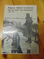 Belgische militaire geschiedenis - documenten, Verzamelen, Overige soorten, Boek of Tijdschrift, Ophalen of Verzenden