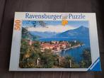 Ravensburger 500 stuks - Menaggio, Como meer, Ophalen of Verzenden, 500 t/m 1500 stukjes, Gebruikt, Legpuzzel