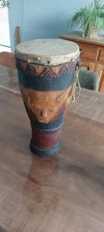 Afrikaanse trommel, Ophalen, Trommel