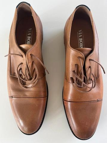 Schoenen - cognac - via borgo - maat 42 beschikbaar voor biedingen