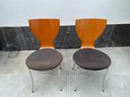 Calligaris stoelen, Huis en Inrichting, Ophalen, Hout, Gebruikt, Twee