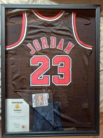 maillot nba Michael JORDAN signé beschikbaar voor biedingen