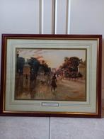 Schilderij print Georges Stein The Champs Elysees, Ophalen of Verzenden