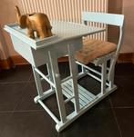 Mooie vintage lessenaar pastel blauw, Huis en Inrichting, Ophalen, Gebruikt