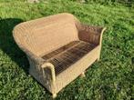 Rieten Tuinbank, Tuin en Terras, Ophalen, Gebruikt