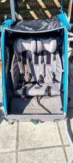 Fietskar voor 2 kinderen €125, Gebruikt, Vering, 80 kg of meer, Ophalen of Verzenden