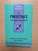 La phonétique, Livres, Livres d'étude & Cours, Comme neuf, Enlèvement