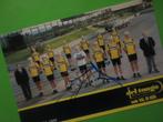 wielerkaart 1989 team del tongo wk  fondriest  signe, Verzenden, Zo goed als nieuw