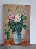 Schilderij "Bloemen stilleven"  M.VAN DEN BEMPT, Antiek en Kunst, Kunst | Schilderijen | Klassiek, Ophalen of Verzenden