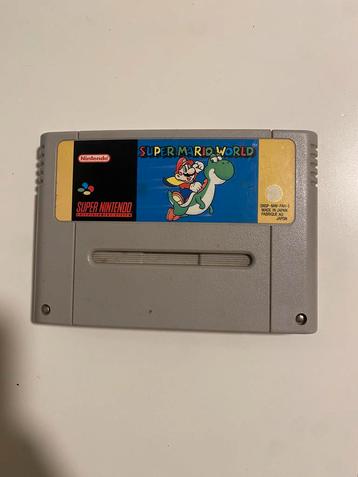 Super Mario World SNES Cartrigde, Games en Spelcomputers, Games | Nintendo Super NES, Avontuur en Actie, Gebruikt, 2 spelers, Ophalen of Verzenden