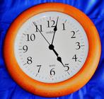 Horloge murale VEDETTE ronde bois clair, quartz, 24 cm NEUVE, Maison & Meubles, Accessoires pour la Maison | Horloges, Analogique