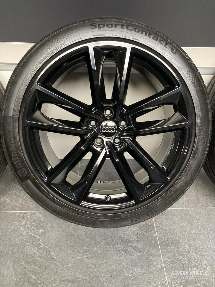 20” originele Audi A7 / S7 4K velgen + banden 5x112 4K8 601, Auto-onderdelen, Banden en Velgen, Banden en Velgen, 20 inch, 255 mm