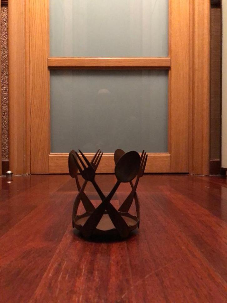 Yankee Candle Spoon and Fork Large Jar Holder, Huis en Inrichting, Woonaccessoires | Kandelaars en Kaarsen, Nieuw, Kandelaar, Minder dan 25 cm