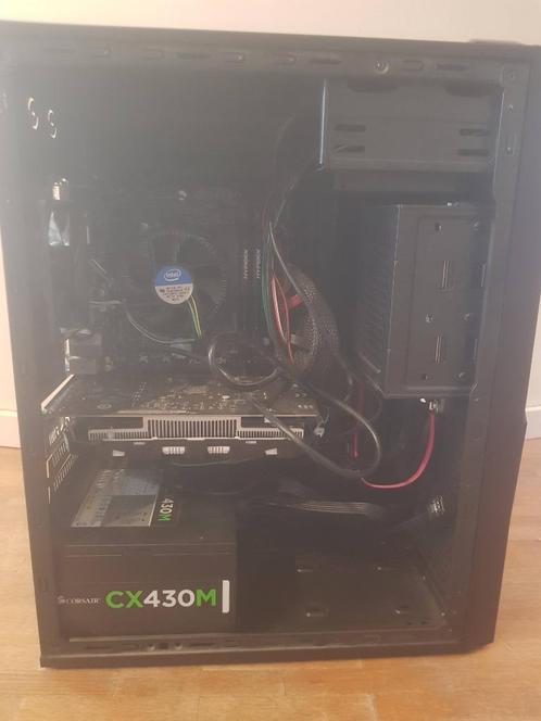 Ordinateur de bureau, Computers en Software, Desktop Pc's, Gebruikt, 3 tot 4 Ghz, HDD, 16 GB, Met videokaart, Gaming, Ophalen of Verzenden
