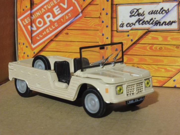 1:43 Norev 1969 Citroën Mehari open top, Hobby en Vrije tijd, Modelauto's | 1:43, Zo goed als nieuw, Auto, Norev, Ophalen of Verzenden