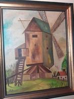 Schilderij molen Aartselaar, Antiek en Kunst, Ophalen