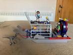 Playmobil Dinos luchtkussenboot met dinokooi (compleet met d, Kinderen en Baby's, Speelgoed | Playmobil, Ophalen of Verzenden