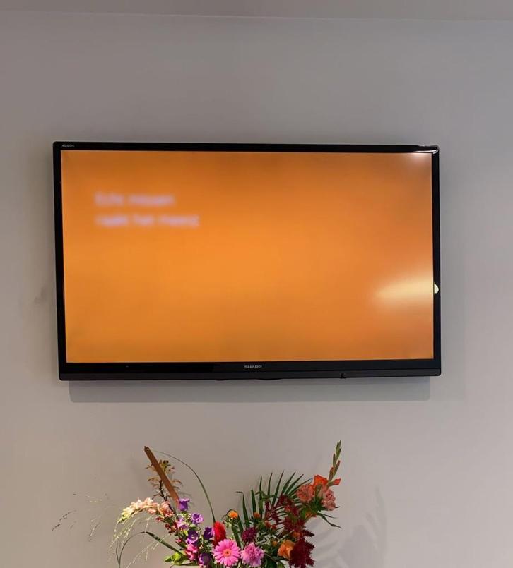 Sharp TV 65", Audio, Tv en Foto, Televisies, Gebruikt, Full HD (1080p), Sharp, 50 Hz, Ophalen of Verzenden