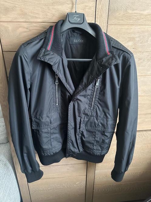 Gucci vest maat 54, Kleding | Heren, Truien en Vesten, Zo goed als nieuw, Maat 52/54 (L), Zwart, Ophalen