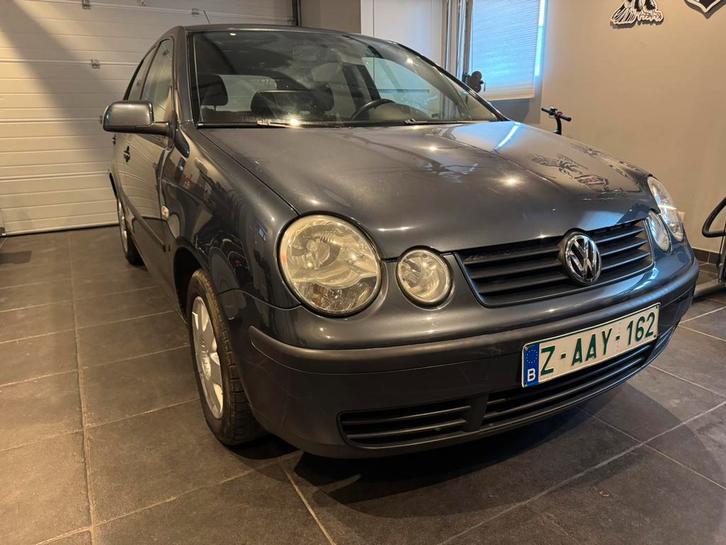 Vw polo 1.2i 2004 140000km 5drs airco! Kettingmotor!, Auto's, Volkswagen, Polo, Centrale vergrendeling, Benzine, Berline, Handgeschakeld