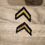 militair kleding rangenset 1 streep, Verzamelen, Ophalen of Verzenden