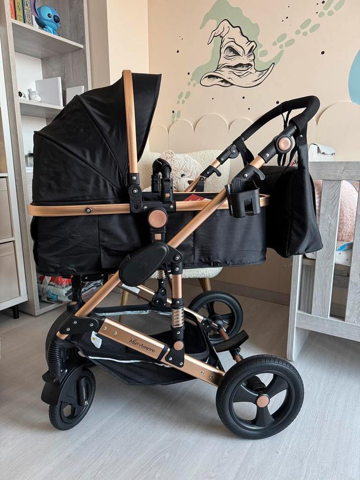 Mio Amore 3 in 1 kinderwagen Siena, Kinderen en Baby's, Kinderwagens en Combinaties, Nieuw, Kinderwagen, Overige merken, Duowagen