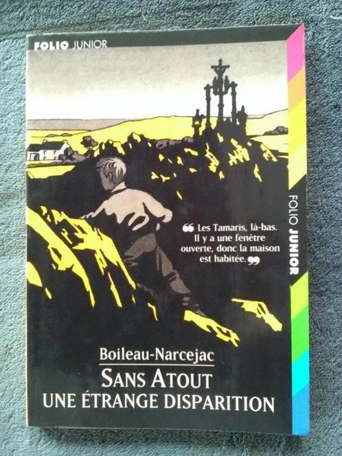 "Sans Atout Une étrange disparition" Boileau-Narcejac 1998, Livres, Livres pour enfants | Jeunesse | Moins de 10 ans, Utilisé