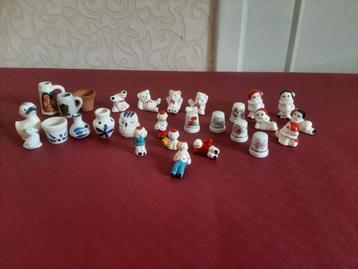 Collection de figurines miniatures en porcelaine, Enlèvement ou Envoi, Comme neuf
