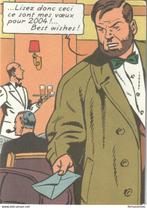 JACOBS BLAKE MORTIMER CARTE DE VOEUX 2004 NEUVE, Collections, Enlèvement ou Envoi, 1980 à nos jours, Non affranchie, Culture et Média