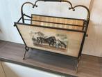 Antiek plooibare krantenbak magazine rek, Antiek en Kunst, Ophalen