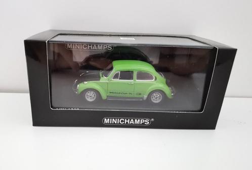 VOLKSWAGEN Cox 1303 Cup 1974 VW 1/43 MINICHAMPS Neuve+Boite, Hobby en Vrije tijd, Modelauto's | 1:43, Nieuw, Auto, MiniChamps