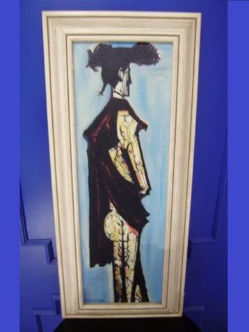 Olieverfschilderij >>TOREADOR<< naar BERNARD BUFFET -1958., Enlèvement