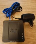 CISCO SPA112 - Adaptateur 2 ports pour la téléphonie sur IP, Telecommunicatie, Datacommunicatie en VoIP, Nieuw, Ophalen of Verzenden