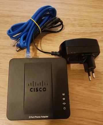 CISCO SPA112 - Adaptateur 2 ports pour la téléphonie sur IP 