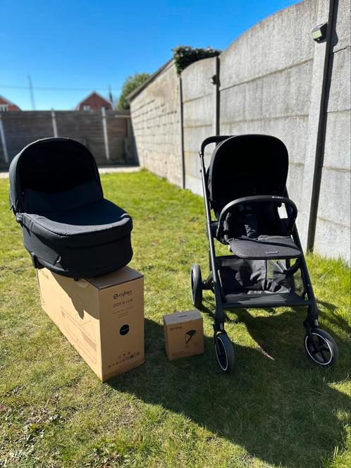 Cybex Kinderwagen 2-in-1 Balios S Lux-3 Moon Black, Kinderen en Baby's, Kinderwagens en Combinaties, Kinderwagen, Met reiswieg