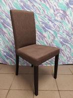 Lot 4 chaises grises tissus bois pour table, Gris, Comme neuf, Enlèvement, Bois