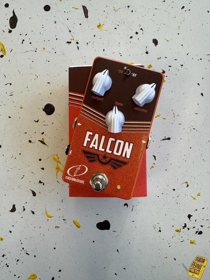 Crazy Tube Circuits Falcon, Muziek en Instrumenten, Effecten, Gebruikt, Distortion, Overdrive of Fuzz, Volume, Ophalen of Verzenden
