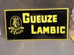 Bordje Gueuze Lambic St Louis 1965, Verzamelen, Merken en Reclamevoorwerpen, Verzenden, Gebruikt, Reclamebord