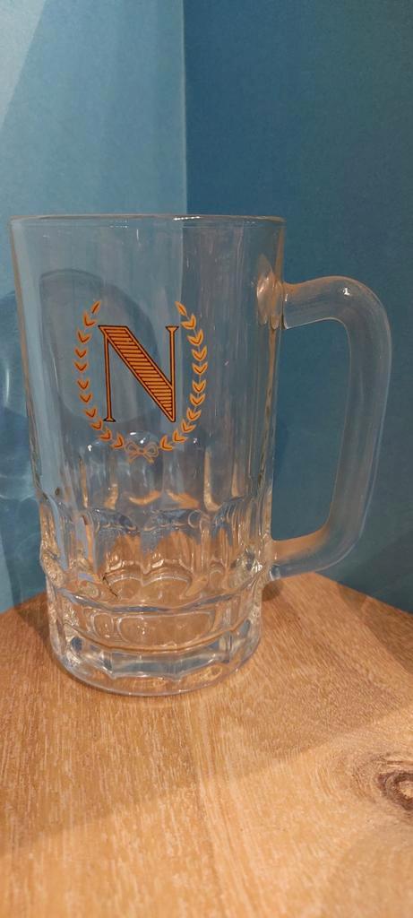 Glazen pull Napoleon Br:Gévé  Braine-l'Alleud  Cristal Alken, Verzamelen, Biermerken, Zo goed als nieuw, Pul(len), Overige merken
