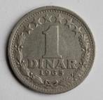 1 dinar Joegoslavie 1965, Postzegels en Munten, Ophalen of Verzenden, Losse munt