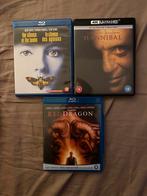 Hannibal Lecter Trilogy (4K & Blu Ray), Cd's en Dvd's, Ophalen of Verzenden, Zo goed als nieuw, Horror