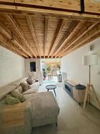 Zetel + bar tafel te koop, Huis en Inrichting, Ophalen of Verzenden, Zo goed als nieuw, Stof