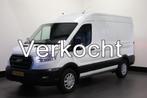 Ford Transit 2.0 TDCI 130PK L2H2 EURO 6 - Airco - Navi - Cru, Auto's, Wit, Bedrijf, Ford, Onderhoudsboekje