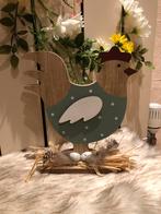 Poule en bois de décoration de Pâques Neuve!!!, Enlèvement ou Envoi, Neuf