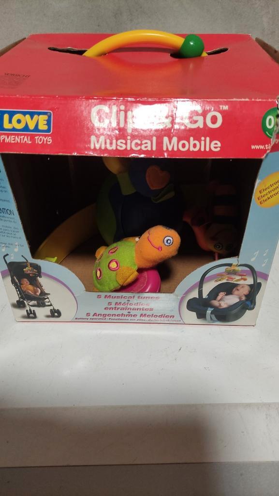 Muziek mobiel voor aan de maxi cosi of buggy, Kinderen en Baby's, Speelgoed | Overig, Gebruikt, Jongen of Meisje, Ophalen of Verzenden