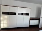 Kleerkasten + lage kast, Huis en Inrichting, Slaapkamer | Complete slaapkamers, Ophalen, Gebruikt, Tweepersoons