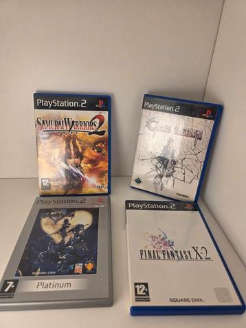 Lot 4 jeux PS2 – Kingdom Hearts, Chaos Légion... beschikbaar voor biedingen